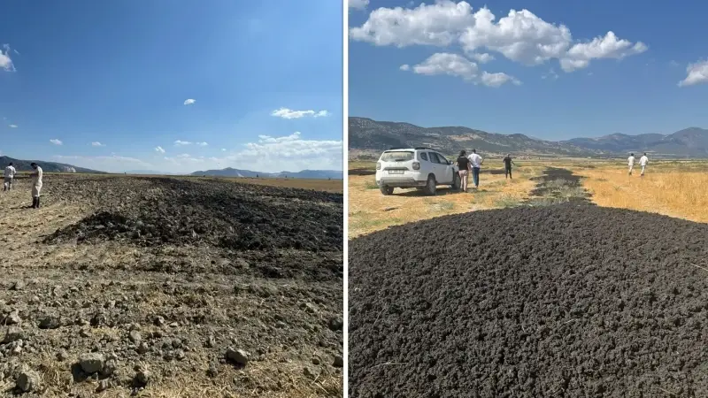 Çevre, Şehircilik ve İklim Değişikliği Bakanlığı ekipleri, bölgedeki 26 atık