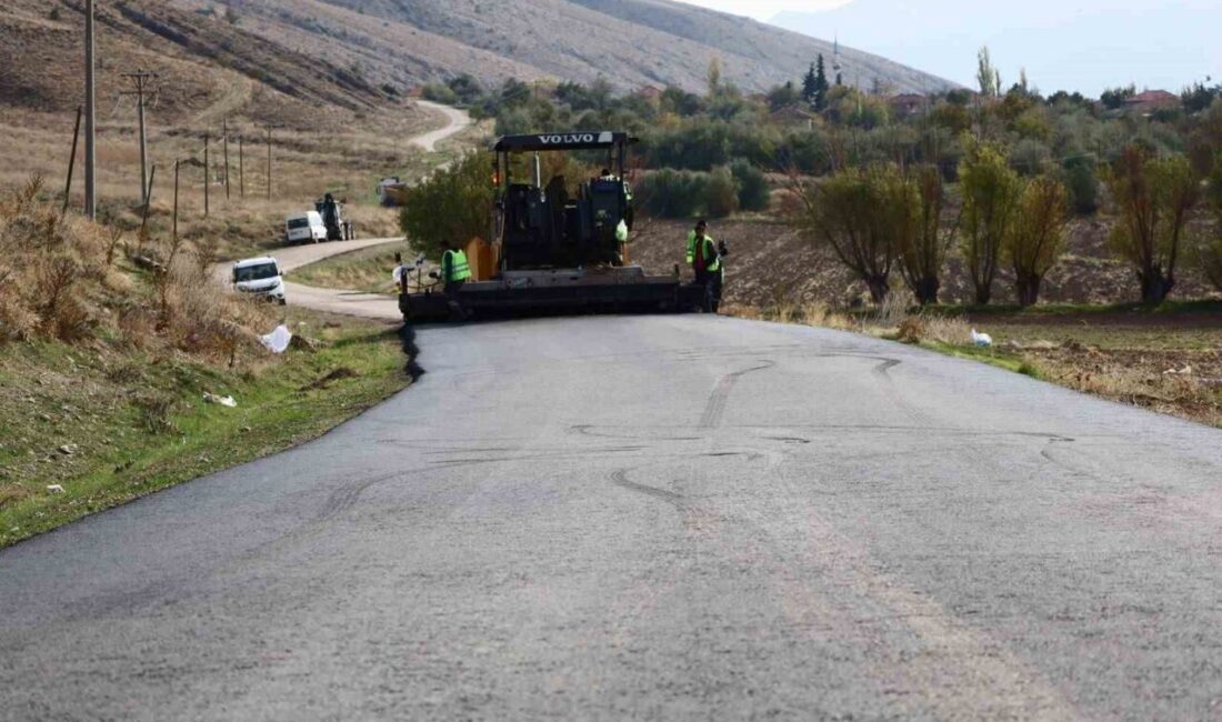Afyonkarahisar İl Özel İdaresi tarafından Dinar ilçesinde ki Uluköy-Akçaköy bağlantı