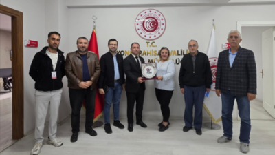 Gerçekleştirilen ziyarette İl Müdürü Mahmut Yayla’ya birliğin yürüttüğü çalışmalar hakkında