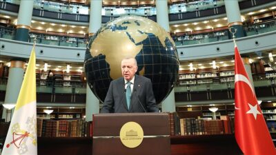 Cumhurbaşkanı Recep Tayyip Erdoğan, Vatikan Devlet Başkanı Papa 14. Leo