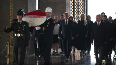 KKTC Cumhurbaşkanı Tufan Erhürman, ilk yurtdışı resmi ziyareti için bulunduğu