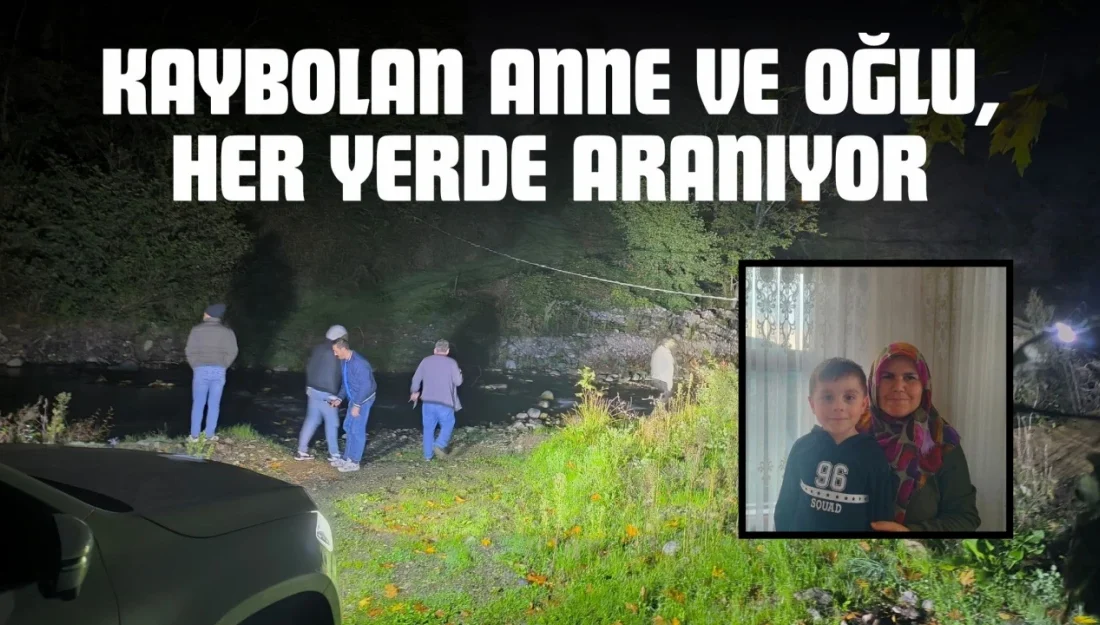 Kastamonu’nun Bozkurt ilçesinde yaşayan Huriye Helvacı (43) ve oğlu Osman