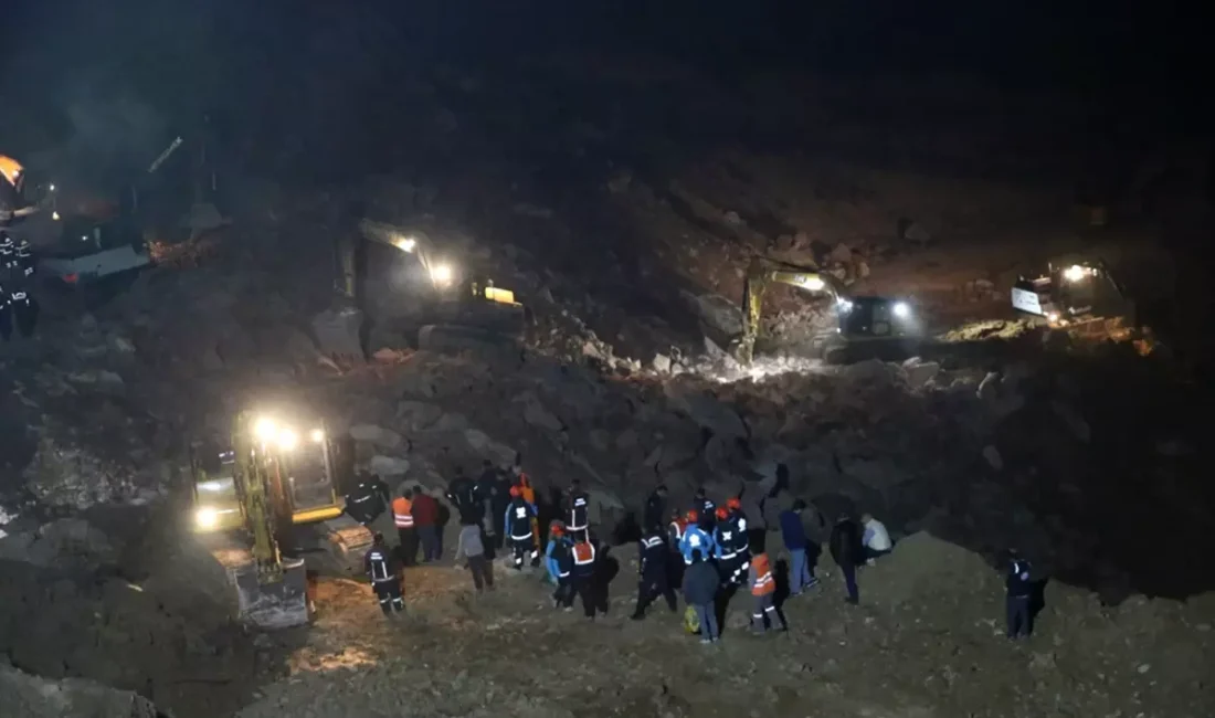 Ordu’nun Fatsa ilçesinde bulunan taş ocağında öğle saatlerinde rutin patlatma