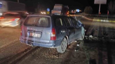 Kaza, Taşoluk beldesi girişinde meydana geldi. Edinilen bilgilere göre, M.C.