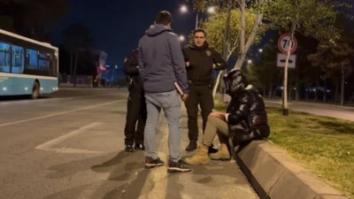 Kayseri’nin Melikgazi ilçesine bağlı Gültepe Mahallesi Talas Bulvarı’nda dikkat çeken