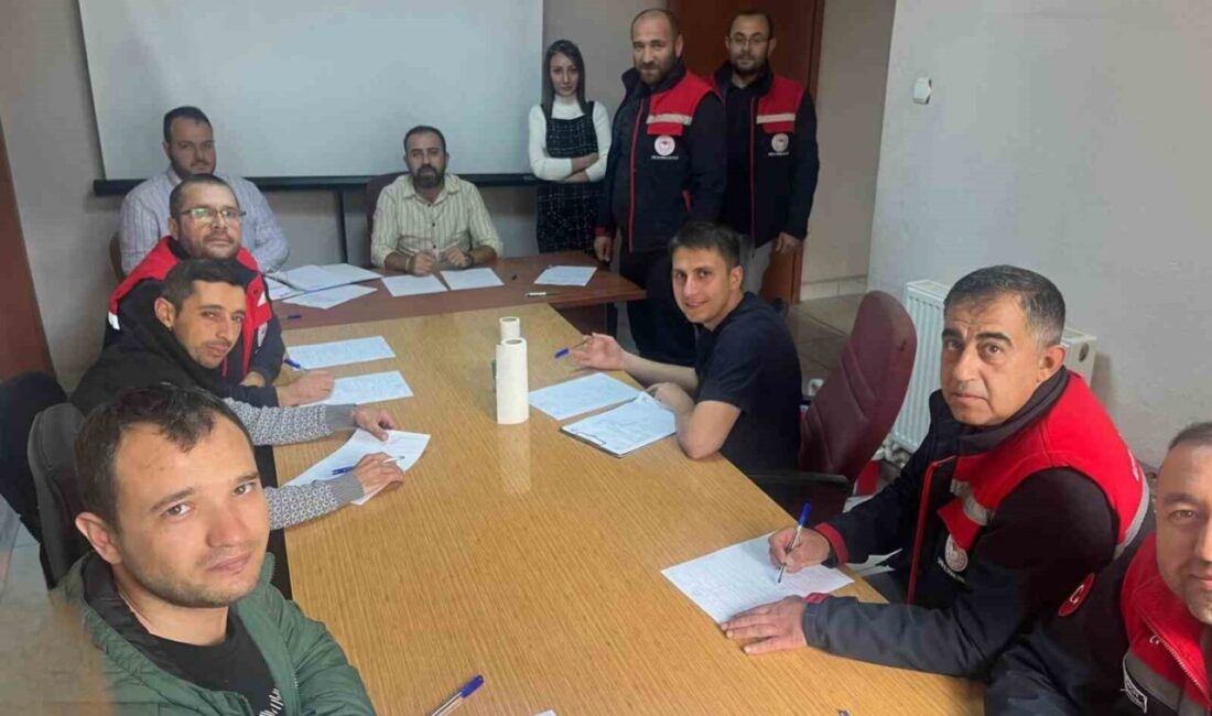 Afyonkarahisar Tarım ve Orman İl Müdürlüğü tarafından ilçe müdürlüğü personellerine