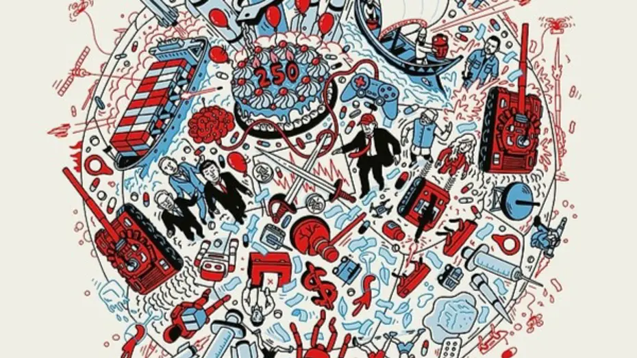 Kapakta kılıçların çekilmiş olması, dünya ekonomisindeki düşüş ve artan küresel