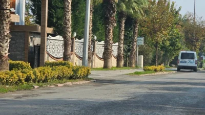 Olay, Sakarya’nın turistik ilçesi Sapanca’da, site içerisinde bulunan bir villada