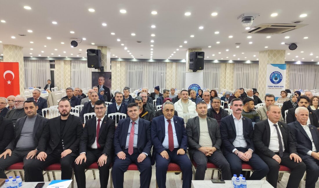 Programa Türk Büro-Sen Genel Başkanı Türkeş Güney, Şube Başkanı İsmail