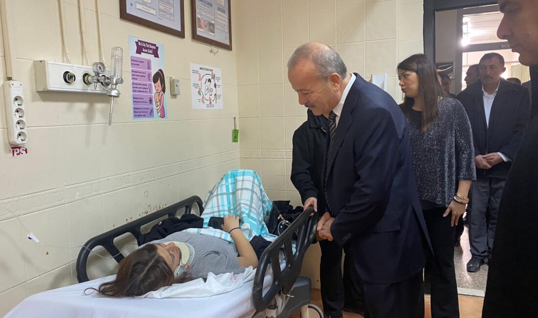 Günün en endişe verici haberi Emirdağ ilçesinden geldi. Öğrenci servisi,