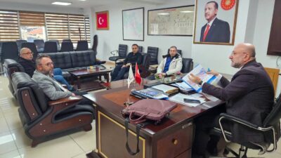 Saha çalışmalarına yönelik gerçekleşen toplantıda AK Parti Afyonkarahisar İl Başkanı