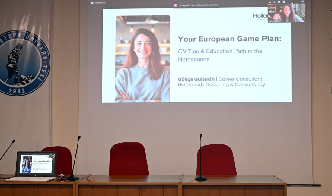 İİBF Sabri Bektöre Konferans Salonundan çevrim içi olarak aktarılan etkinliğe