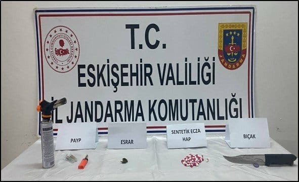Eskişehir İl Jandarma Komutanlığı ekiplerince yürütülen istihbarı çalışmalar neticesinde; Afyonkarahisar’dan