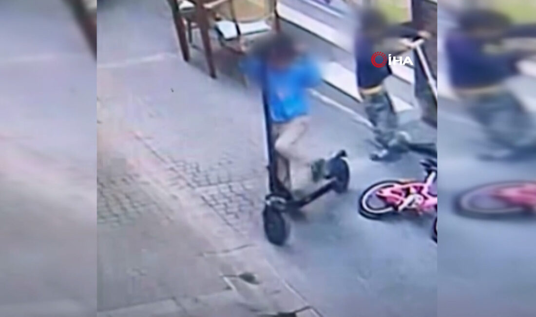 Aydın Kuşadası’nda yaşanan bir hırsızlık olayı, görenleri şaşırttı. Yaşları 6