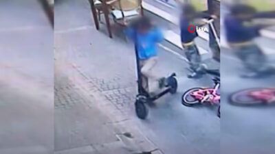 Aydın Kuşadası’nda yaşanan bir hırsızlık olayı, görenleri şaşırttı. Yaşları 6