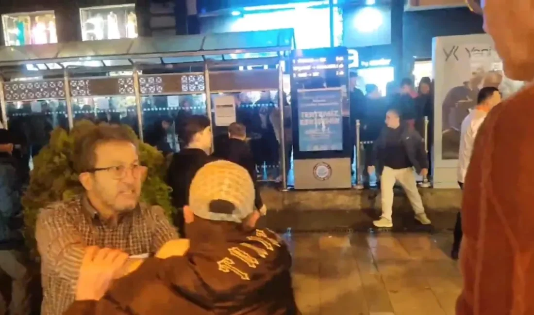 İddialara göre, Eskişehir’de cadde üzerinde henüz belirlenemeyen bir nedenle iki