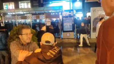 İddialara göre, Eskişehir’de cadde üzerinde henüz belirlenemeyen bir nedenle iki