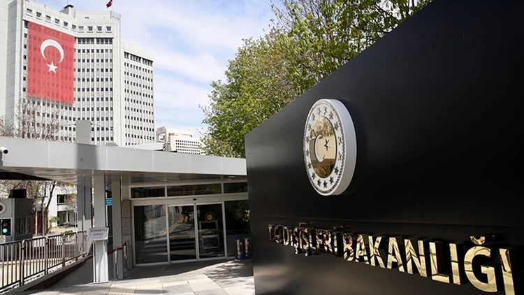 Dışişleri Bakanlığı, Barzani Karargâhı Sözcülüğü adına yayımlanan ve MHP Genel