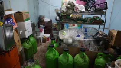 Kilis Belediyesi zabıta ekipleri ile İl Tarım ve Orman Müdürlüğü,