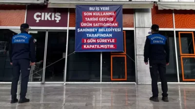 Gaziantep Şahinbey Belediyesi Zabıta Ekipleri, gıdada güvenlik için denetime çıktı.