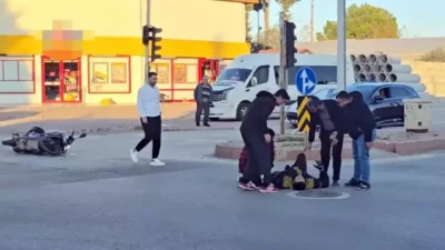 Antalya’nın Döşemealtı ilçesin Bahçekaya Mahallesinde şehir merkezine motoruyla giden Avni