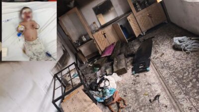 Şanlıurfa’nın Eyyübiye ilçesi Akdilek Mahallesi’nde yaşayan Kaya ailesinin evi, bir