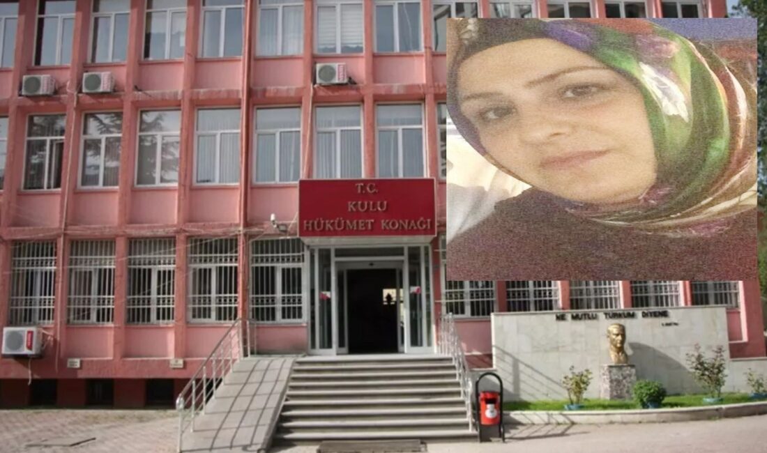 Olay, Konya’nın Kulu Adliyesi’nde ortaya çıktı. Adliyede katip olarak görev