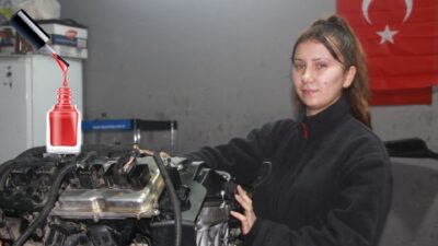 Altınordu Mesleki Eğitim Merkezi 10. sınıf öğrencisi olan Dilem Selis,