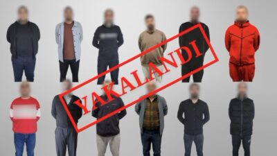 Kırmızı bültenle aranan 12 kişi, yürütülen uluslararası çalışmalar sonucunda yakalanarak
