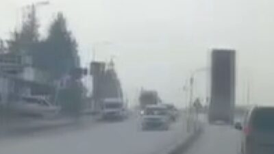 Olay, Antakya ilçesinin Narlıca Mahallesi’nde meydana geldi. Damperi açık halde