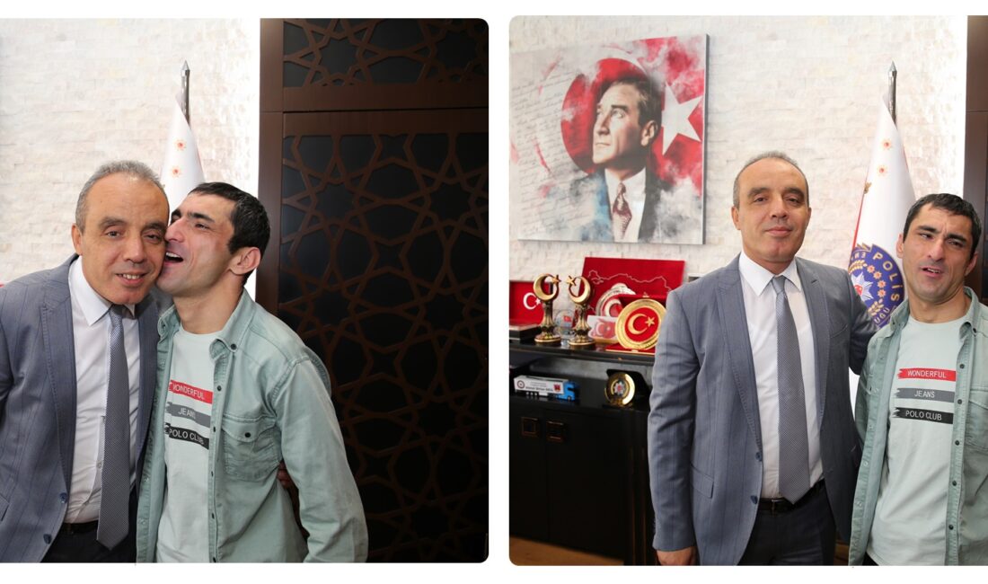 Afyonkarahisar Emniyet Müdürlüğü’nün sosyal medya paylaşımına göre, özel evlat Fatih’in