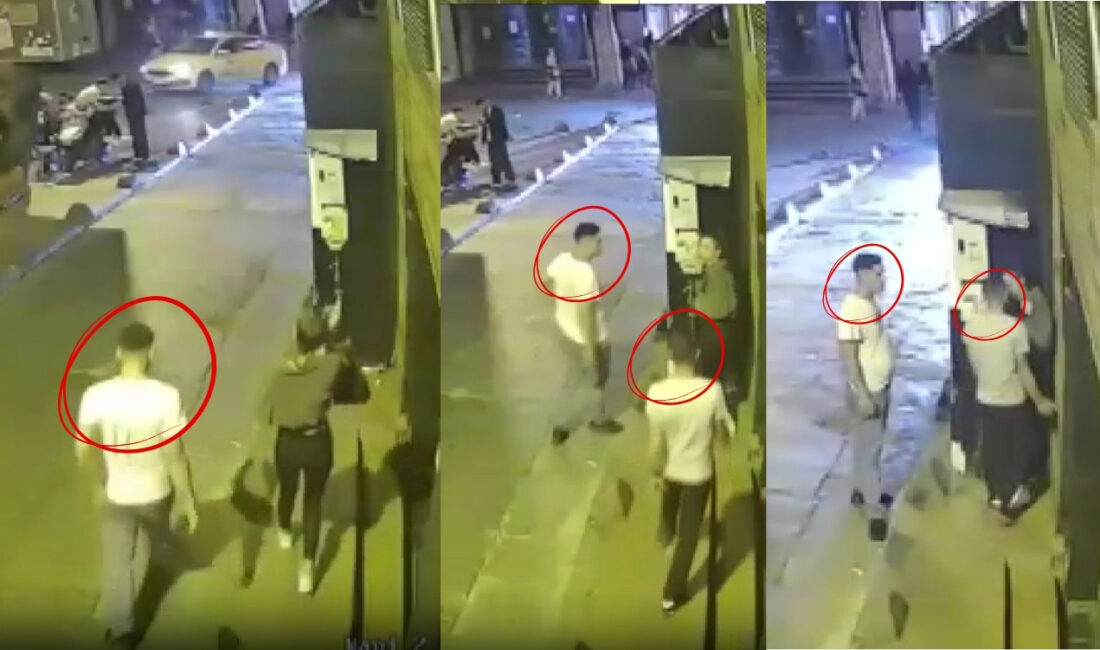 23 Eylül 2024’te evine giderken sokakta yürüyen İ.A.’nın önü iki