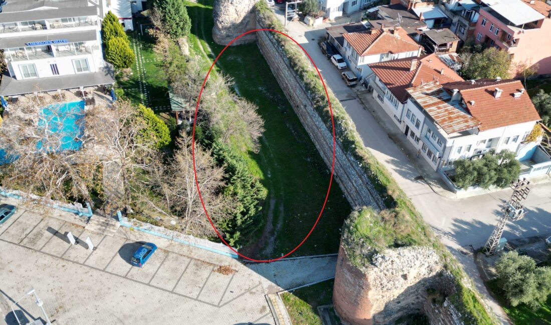 İznik’te yer alan ve birinci derece sit alanı içinde bulunan