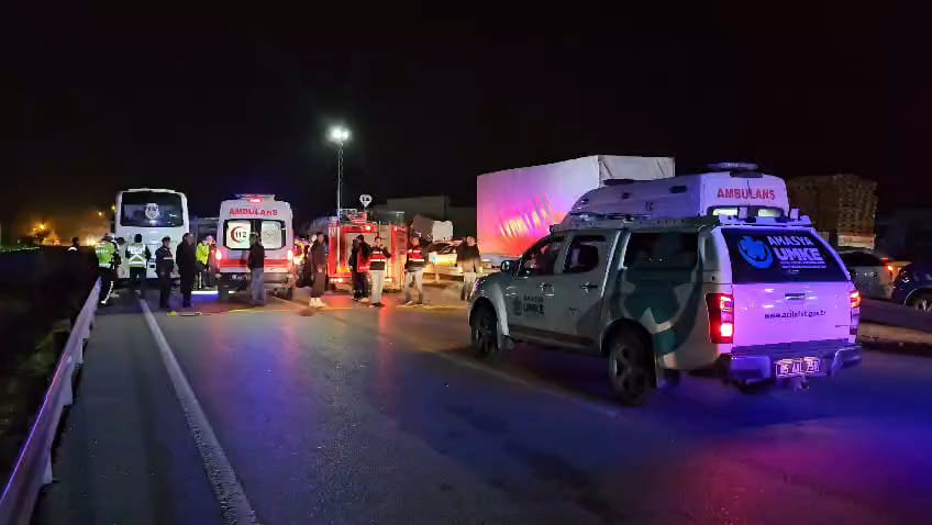 Kaza, saat 20.00 sıralarında Amasya–Samsun karayolu Merzifon Kayadüzü mevkisinde meydana