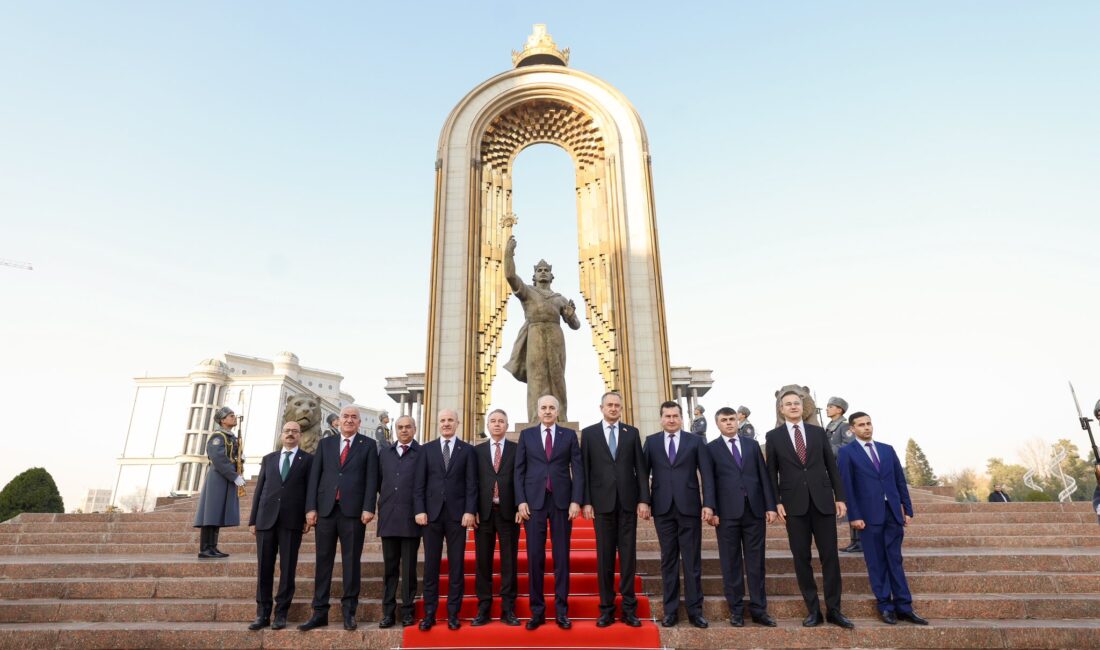 Türkiye Büyük Millet Meclisi (TBMM) Başkanı Numan Kurtulmuş, Tacikistan’ın başkenti