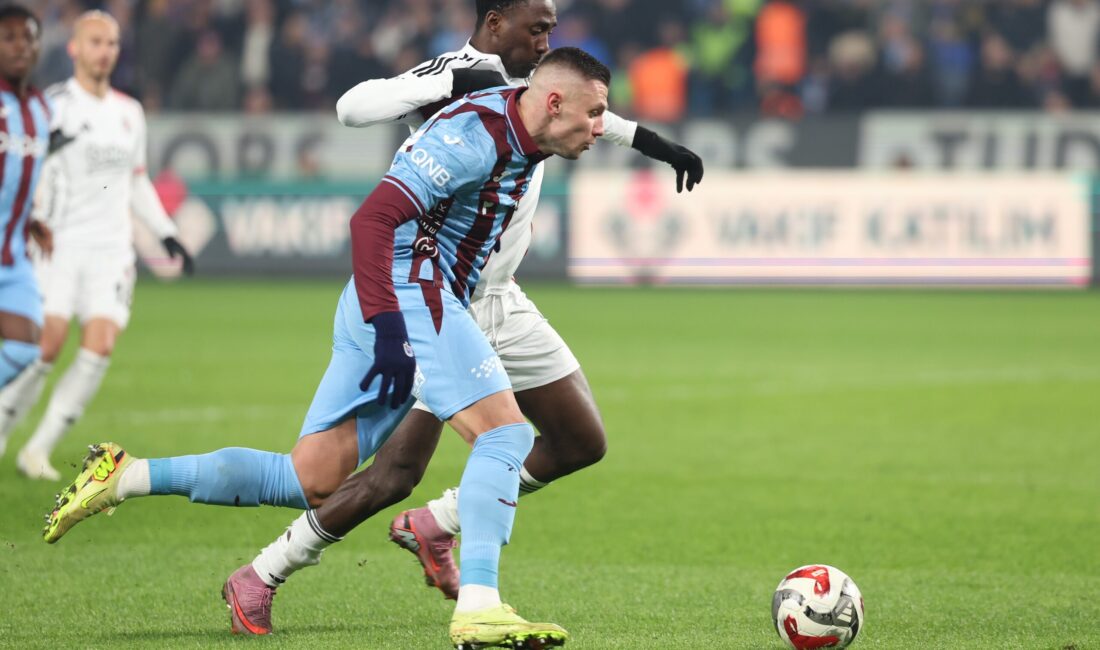 Papara Park’ta gollü mücadeleSüper Lig’in 16’ncı haftasında Trabzonspor, Papara Park’ta