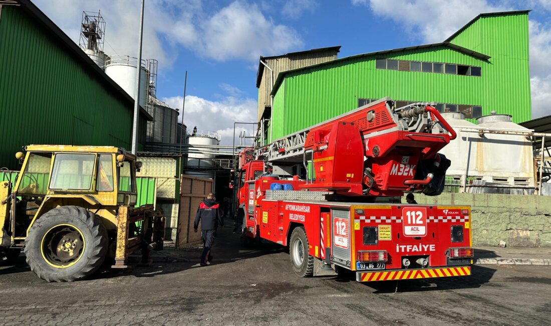 Afyonkarahisar Organize Sanayi Bölgesi’nde geçtiğimiz günlerde patlama meydana gelen aynı