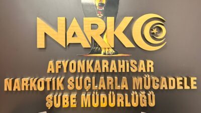 AFYONKARAHİSAR (AA) – Afyonkarahisar'da uyuşturucu ticareti yaptığı gerekçesiyle gözaltına alınan