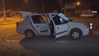 Olayın ardından araçta bulunan biri muhtar, biri bekçi 3 kişi