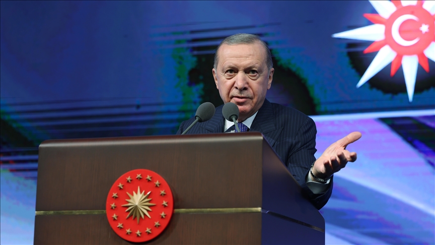 Cumhurbaşkanı Recep Tayyip Erdoğan, Beştepe Millet Kongre ve Kültür Merkezi’nde