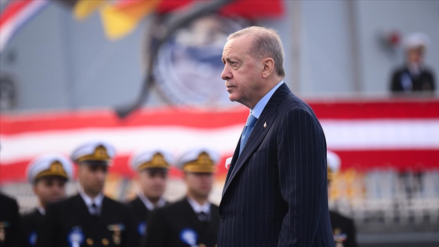 Cumhurbaşkanı Recep Tayyip Erdoğan, İstanbul Tersanesi Komutanlığı’nda Deniz Platformlarının Hizmete