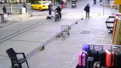 Kaza, dün saat 11.30 sıralarında Fatih Mimar Kemalettin Mahallesi’nde meydana