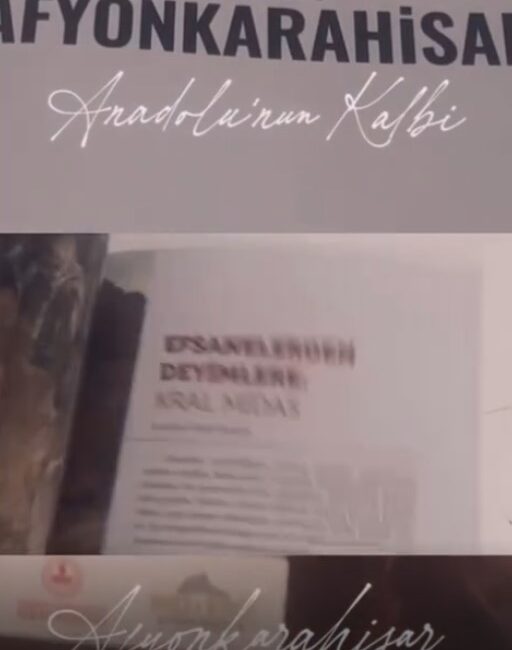 Afyonkarahisar Valisi Doç. Dr. Kübra Güran Yiğitbaşı’nın isteğiyle hazırlanan ve