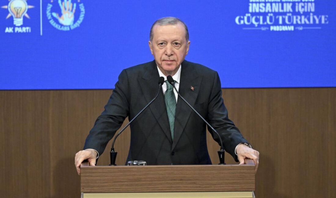 Cumhurbaşkanı Recep Tayyip Erdoğan, AK Parti Kongre Merkezi’nde “İnsanlık İçin