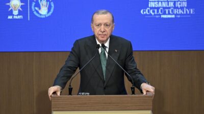 Cumhurbaşkanı Recep Tayyip Erdoğan, AK Parti Kongre Merkezi’nde “İnsanlık İçin