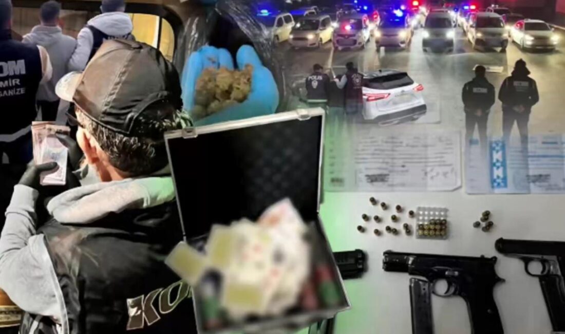 Cumhuriyet Başsavcılıkları ile EGM KOM Başkanlığı’nın koordinasyonunda, İl Emniyet Müdürlükleri