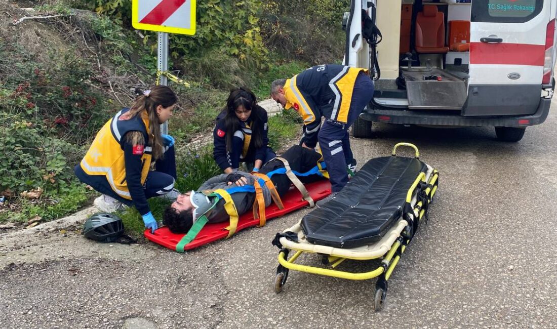 Bursa istikametine doğru aracıyla ilerleyen Hakan Erdoğan (32), viraja yaklaştığı