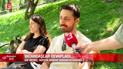 Bu hafta mikrofonumuzu uzattık, sorduk: “Heykeliniz yapılsa nerede dursun isterdiniz?”