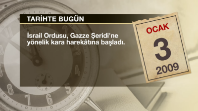 Tarih’te Bugün İsrail Ordusu , Gazze Şeridi’ne yönelik kara harekatına