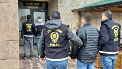 Afyonkarahisar İl Emniyet Müdürlüğü ekipleri, açık cezaevinden firar eden hükümlülerin